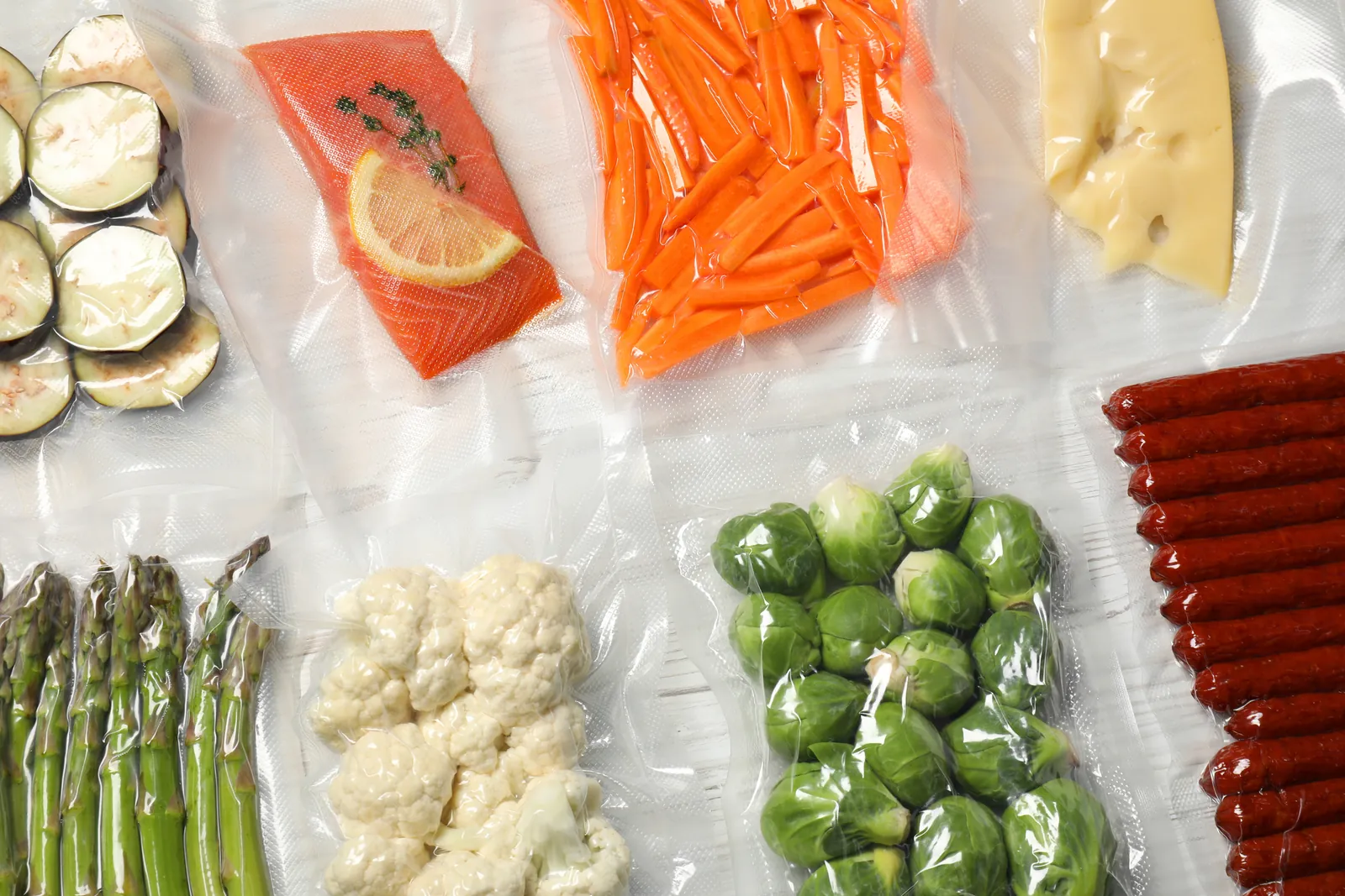 Vacuümzakken voor de voedingsindustrie — vacuum pouches